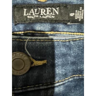 Lauren Ralph Lauren Tapered Leg High Waist Black Label Women's Size 14P - Thumbnail 8