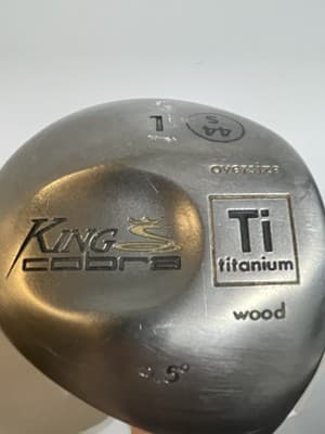 King Cobra #1 Driver Oversize Ti Offset RH 9.5° Graphite Shaft R-Flex