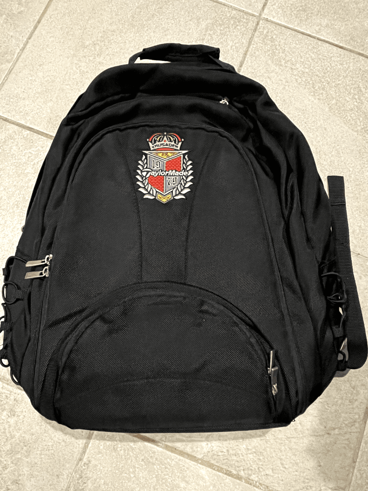 TaylorMade Crusader Logo Golf Backpack
