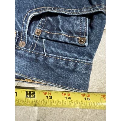 VTG Levis 550 Relaxed Fit Tapered Leg Mom Jeans Womens 14 MIS Y2K Fits 30x30 - Thumbnail 3