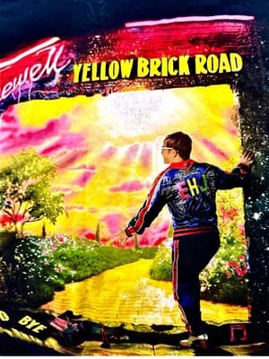 Elton John Tee Shirt 2019 Farewell Yellow Brick Road US Tour Graphic Band Tee Lg - Thumbnail 3