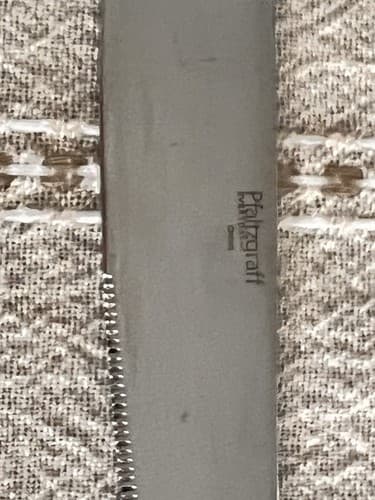 Four Pfaltzgraff AMERICAN BEAD Stainless 18/0 Knives EUC - Thumbnail 3