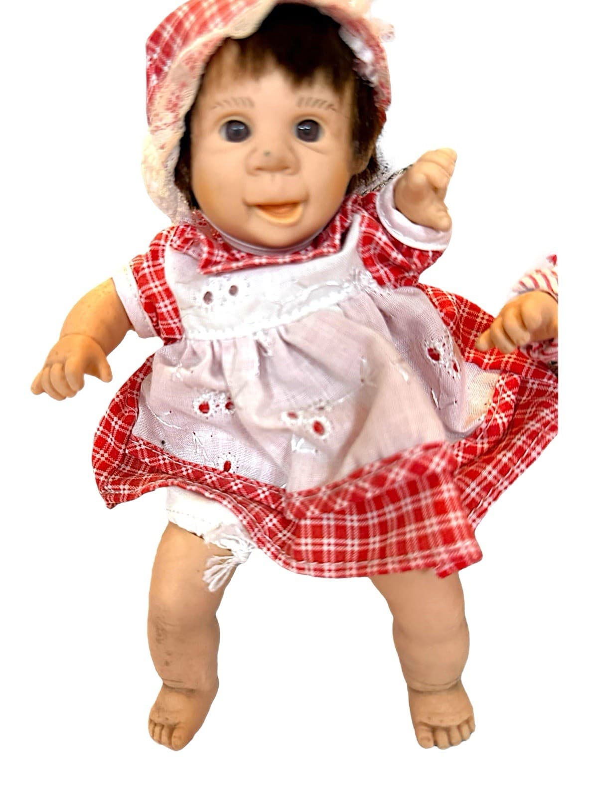 Set of 2, Gi-Go Toys My Pals Bean Bag Plush Boy Girl Baby Dolls Pair, Vintage - Thumbnail 2