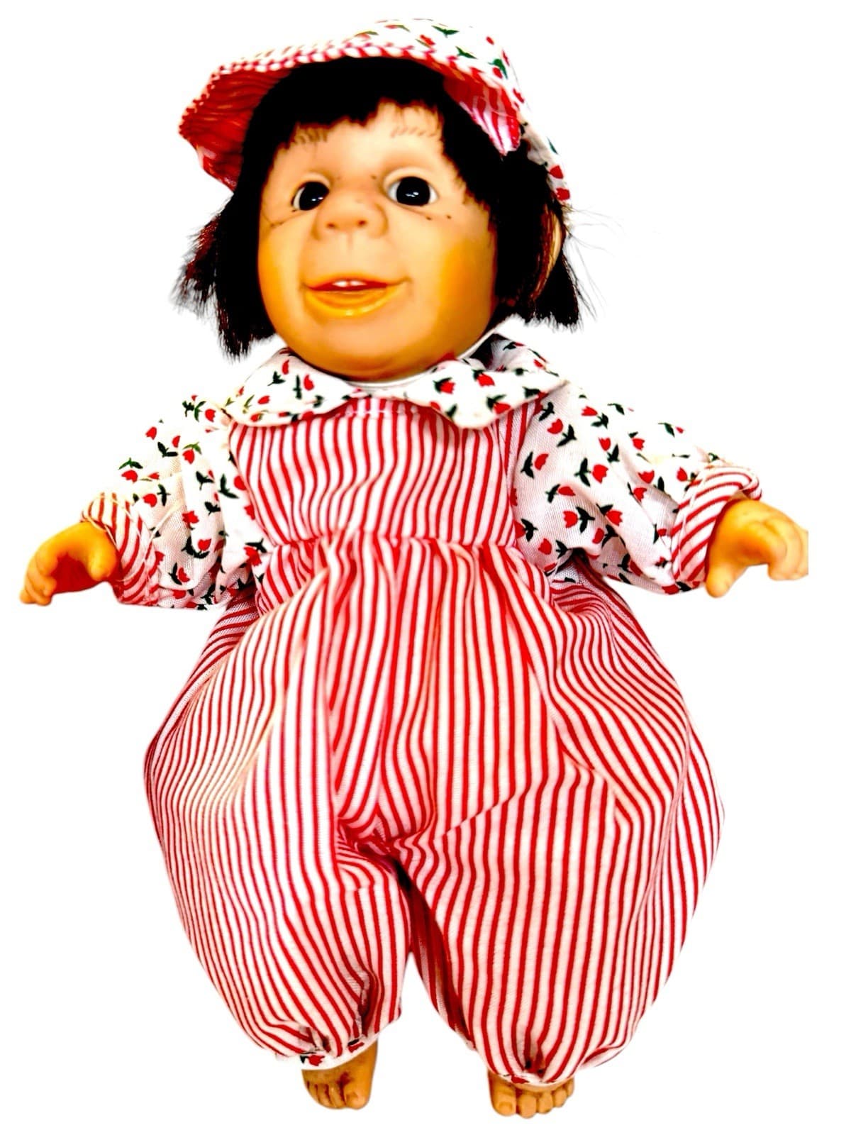 Set of 2, Gi-Go Toys My Pals Bean Bag Plush Boy Girl Baby Dolls Pair, Vintage - Thumbnail 3