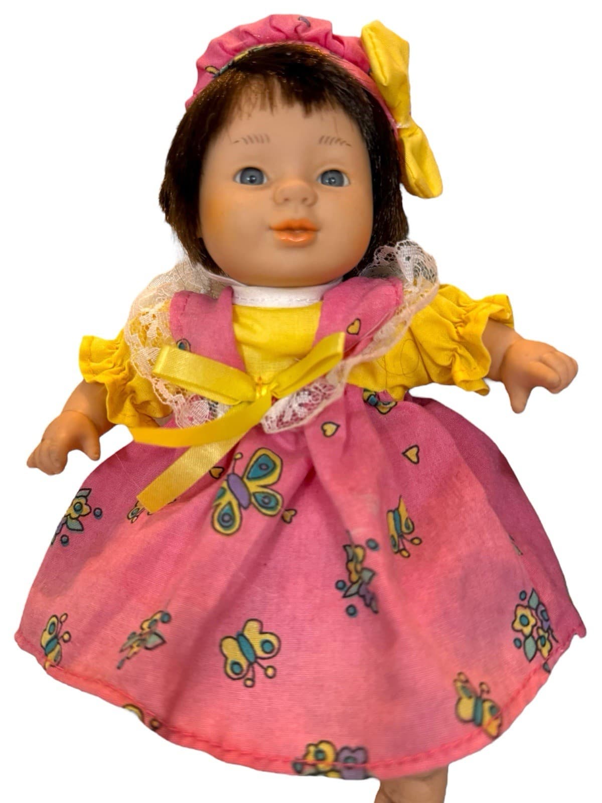 Set of 2, Gi-Go Toys My Pals Bean Bag Plush Boy Girl Baby Dolls Pair, Vintage - Thumbnail 2