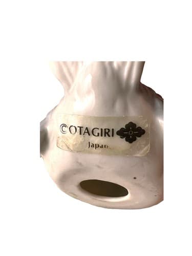 Otagiri Small Grey Ceramic Bird - Thumbnail 4