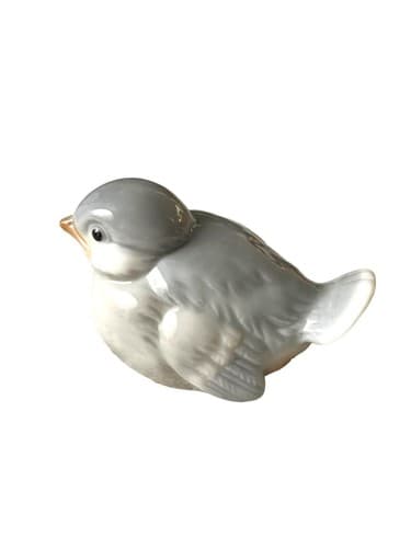Otagiri Small Grey Ceramic Bird - Thumbnail 2