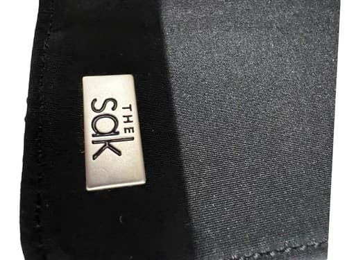 The Sak Evening Party Clutch Small Purse Black Woven - Thumbnail 7