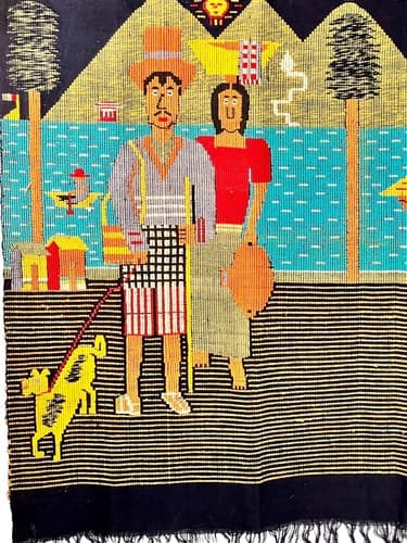 Handmade Mexican Tapestry - Thumbnail 2