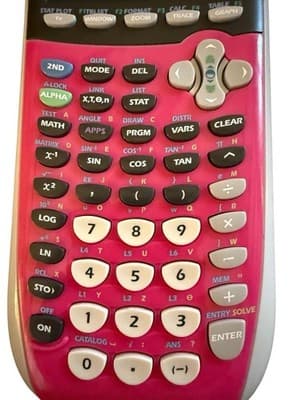 Texas Instruments TI-84 Plus Silver Edition Graphing Calculator - Tested, Works - Thumbnail 8