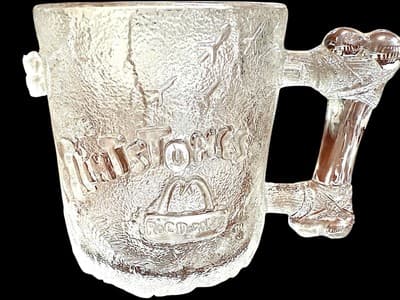 1994 McDonald’s Flintstones Bedrock Mug Set (4) + RocDonald’s Bag & 5 Placemats - Thumbnail 15