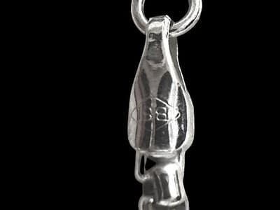 20” Italian Box Chain Necklace Rhodium Over 925 Sterling Silver Lobster Clasp - Thumbnail 5