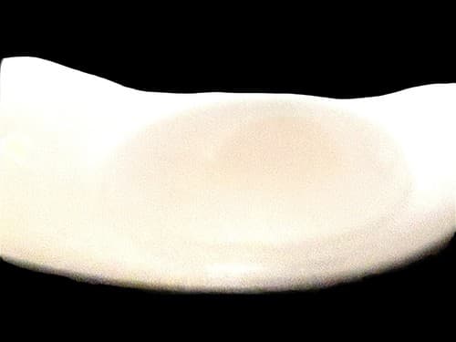 Arctic White Fox Art Glass Sculpture Figurine Stylized 5.75" - Thumbnail 3