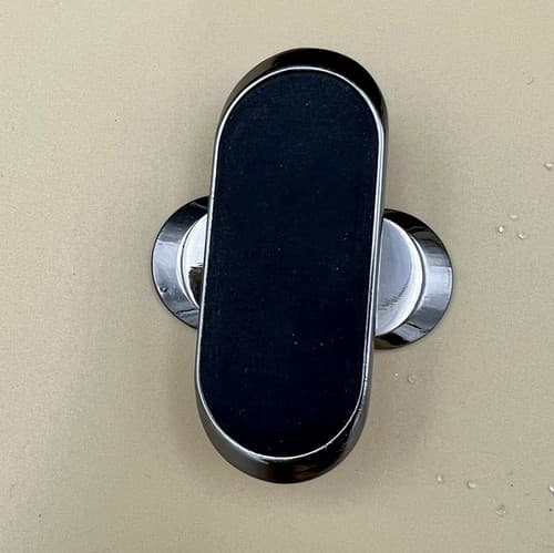 New Car Phone Mount 360° Rotation Magnetic Car Phone Holder Silver or Black - Thumbnail 6