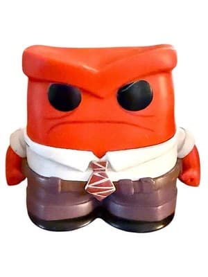 Funko Pop Disney Pixar Inside Out Anger #136 Vinyl Figure 2015 OOB