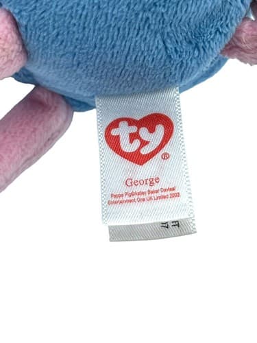 Peppa Pig George By Ty In Perfect Condition! - Thumbnail 5