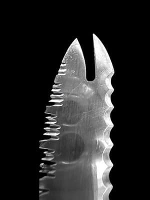 J.A. Henckels Frozen Food Knife Germany Vintage Serrated Forked Tip - Thumbnail 6