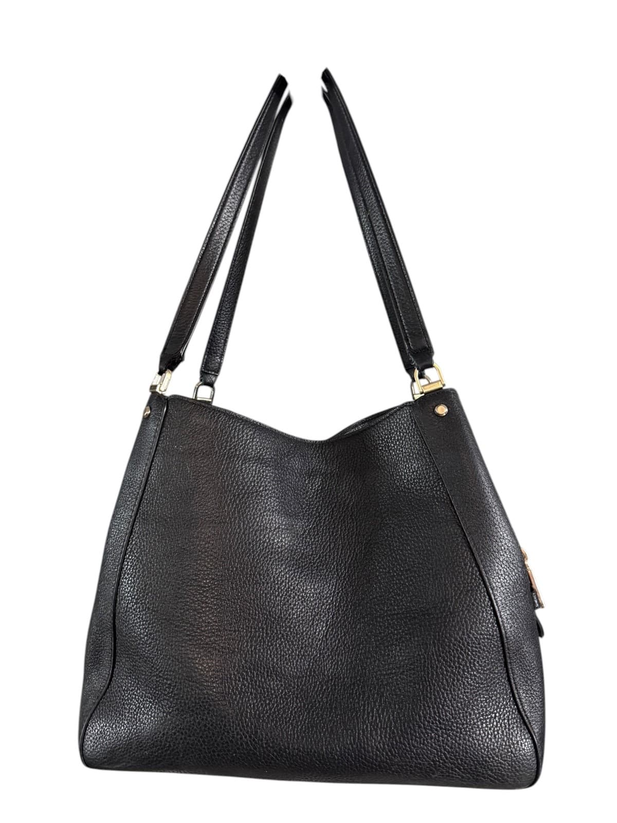 Kate Spade New York Black Pebbled Leather Shoulder Hobo Bag Large - Thumbnail 5