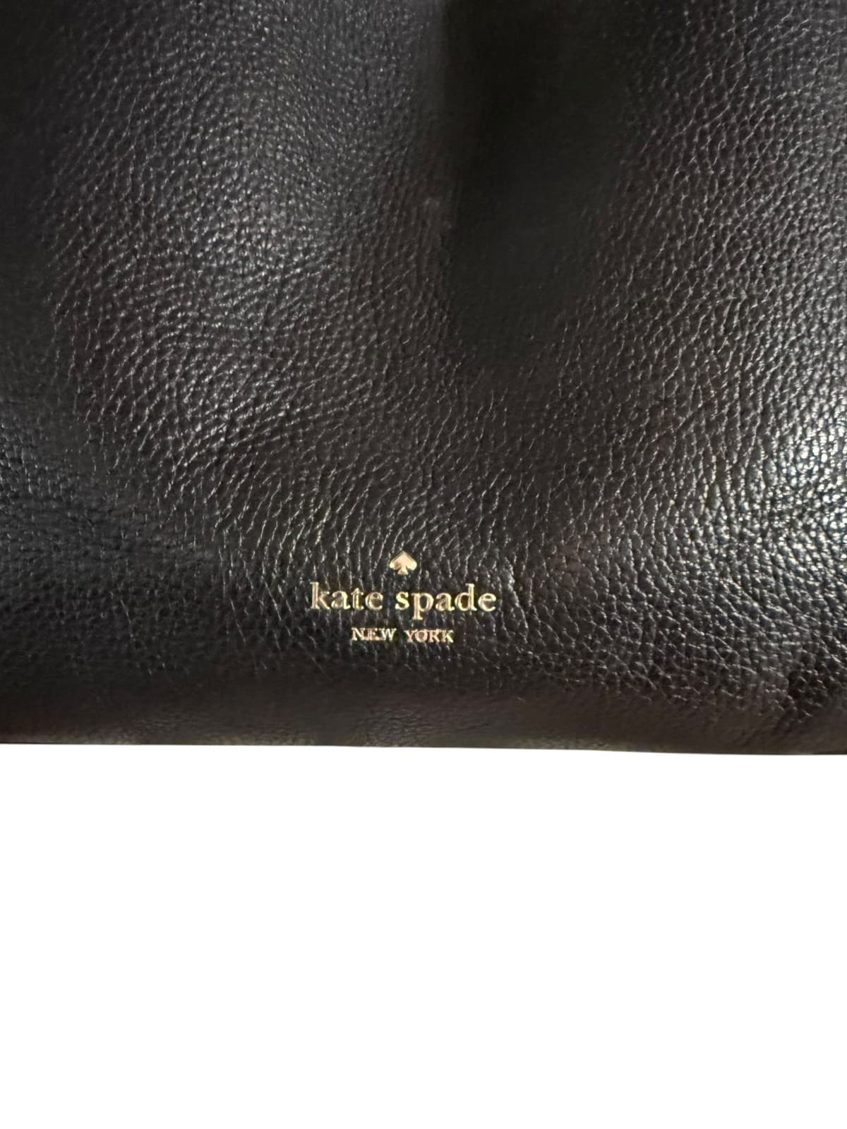 Kate Spade New York Black Pebbled Leather Shoulder Hobo Bag Large - Thumbnail 2