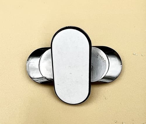 New Car Phone Mount 360° Rotation Magnetic Car Phone Holder Silver or Black - Thumbnail 4