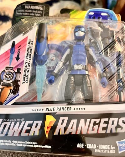 Hasbro Power Rangers Beast Morphers Beast X Blue Ranger 6" Figure - Thumbnail 5