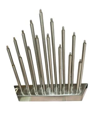 Markslöjd Sweden 17-Light Stainless Steel Modernist Candelabra Lamp 12V - Thumbnail 2