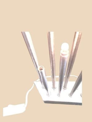 Markslöjd Sweden 17-Light Stainless Steel Modernist Candelabra Lamp 12V - Thumbnail 6