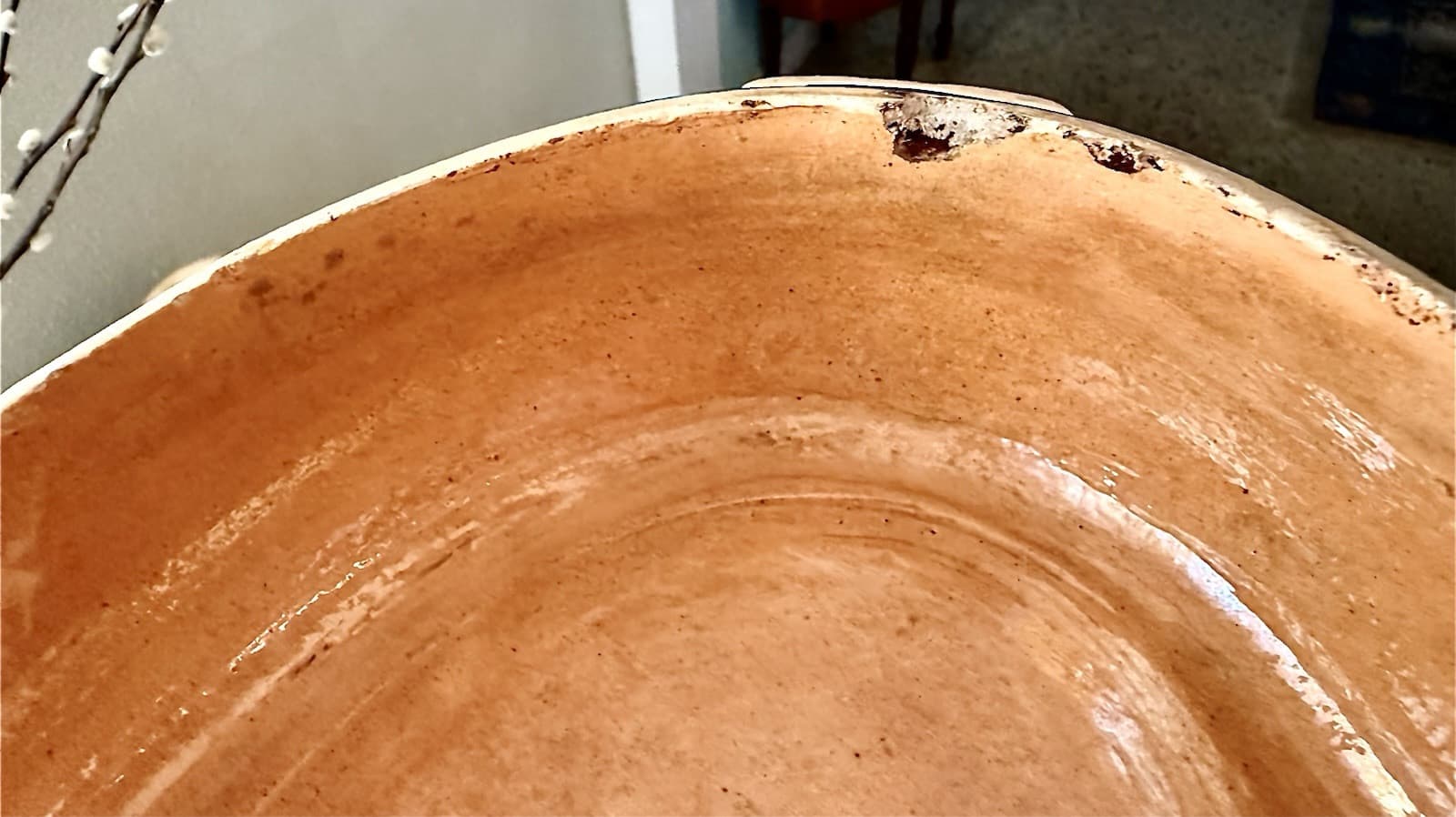 Rare VTG Tlaquepaque handcrafted Mexican pottery casserole dish 8"x13”x5” EUC - Thumbnail 8