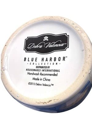 Owl Coffee Mug Debra Valencia Blue Harbor Collection 27oz Blue - Thumbnail 6