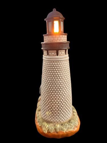Lefton Vintage St Simons Lighthouse Statuette - Thumbnail 5
