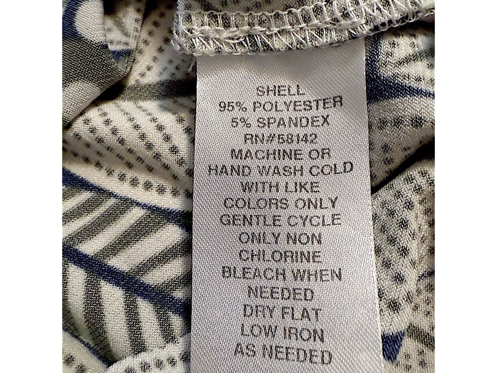London Times Halter Top Sleeveless Blue &White Floral DesignDress - Thumbnail 7