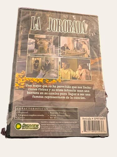 DVD LA JOROBADA with YOLANDA DEL RIO, ANA LUISA PELUFO, JORGE LAVA 90 MINUTES - Thumbnail 2