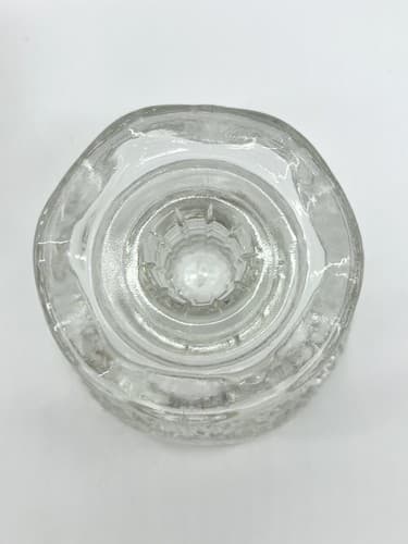 Pair of Anchor Hocking WEXFORD Glass 5" Bowl Reversible Candle Holders - Thumbnail 2