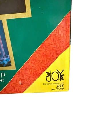 1999 Impact Plastics JOY Lighted Christmas Silhouette Indoor Outdoor Decor - Thumbnail 2