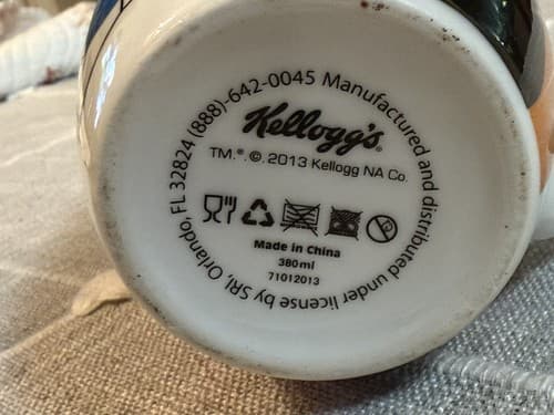 Kellogg's Frosted Flakes Tony The Tiger Mug 2013 - Thumbnail 6
