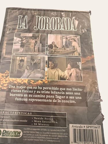 DVD LA JOROBADA with YOLANDA DEL RIO, ANA LUISA PELUFO, JORGE LAVA 90 MINUTES - Thumbnail 3