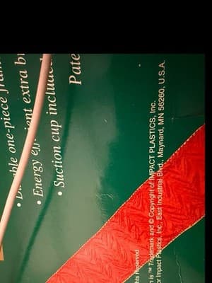 1999 Impact Plastics JOY Lighted Christmas Silhouette Indoor Outdoor Decor - Thumbnail 4