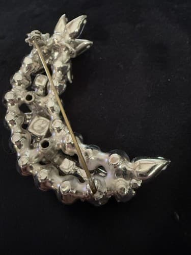 Beautiful Rhinestone Shooting Star Pin/Brooch - Thumbnail 4