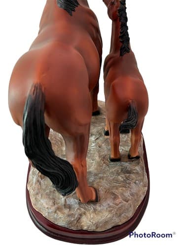 Rare Vintage Monti Pierie Alabastrie Horse Sculpture - Thumbnail 4