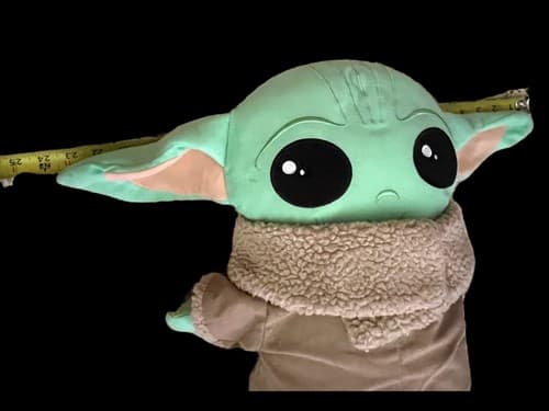 Star Wars Mandalorian The Child Plush Baby Yoda Grogu Doll/Pillow 22”x 22” - Thumbnail 7