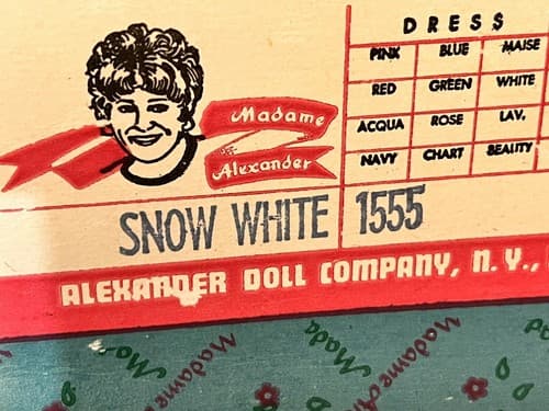 Madame Alexander Doll STORYBOOK SERIESI SNOW WHITE 12” #1555 NIB - Thumbnail 8