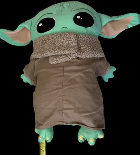 Star Wars Mandalorian The Child Plush Baby Yoda Grogu Doll/Pillow 22”x 22” - Thumbnail 6