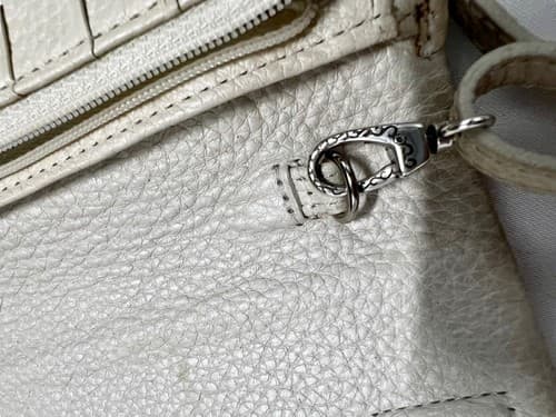 Vintage Brighton Leather Crossbody Wallet Style Bag Purse - Thumbnail 8