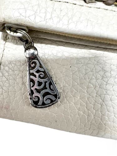 Vintage Brighton Leather Crossbody Wallet Style Bag Purse - Thumbnail 3