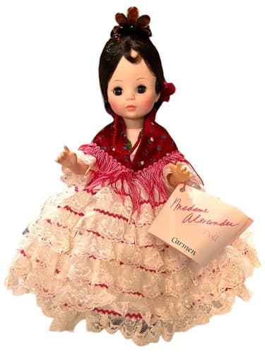 Madame Alexander Doll Opera Series Carmen W Tag 14”