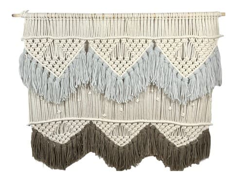 Large Macrame Wall Hanging - Boho Tapestry Macrame Wall Decor Art- Bohemian - Thumbnail 2