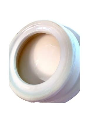 Rae Dunn RICE Canister Artisan Collection White Ceramic Kitchen Storage Jar Lid - Thumbnail 4
