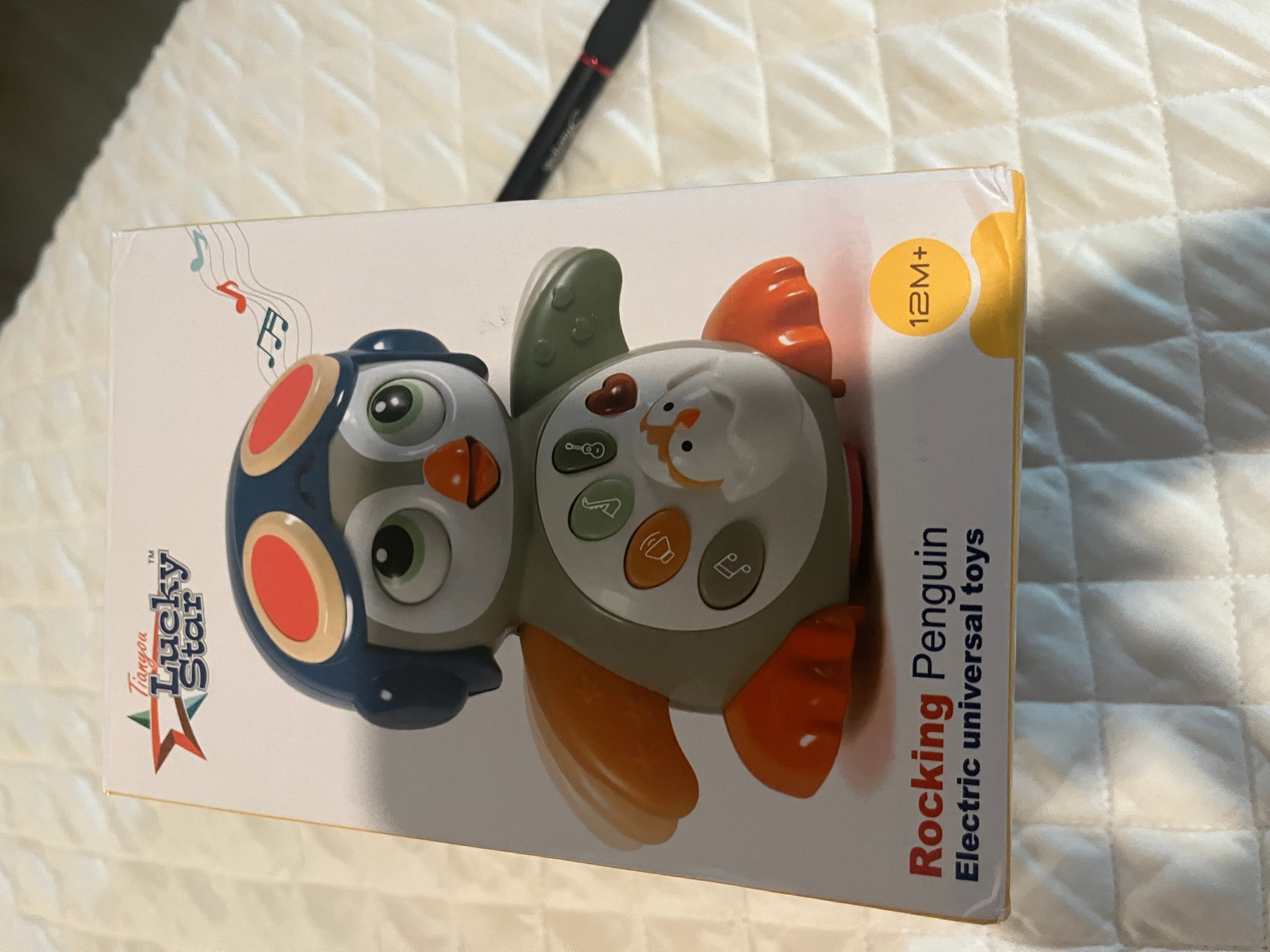 Crawling Music Penguin Toy with Lights and Sounds - Thumbnail 3