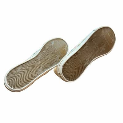 Floral Canvas Slip-On Loafers - Thumbnail 7