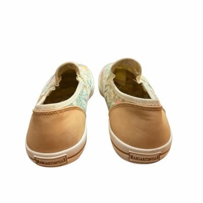 Floral Canvas Slip-On Loafers - Thumbnail 4